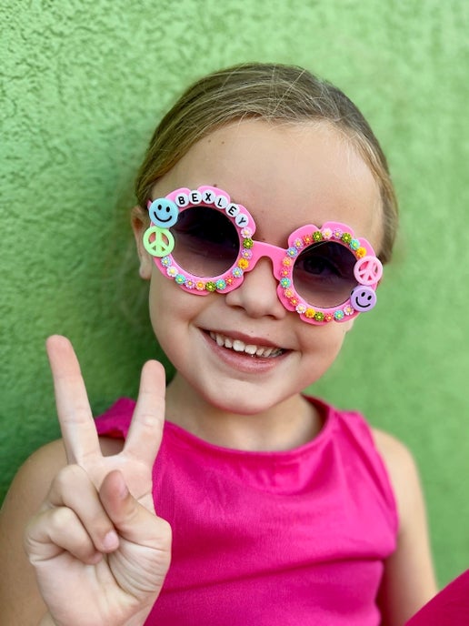 Girls Personalized Sunglasses