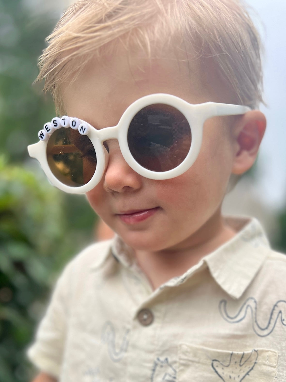 Classic Round Personalized Sunnies