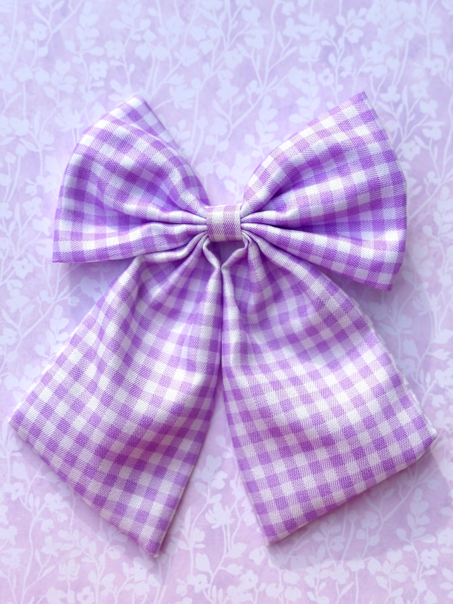 Purple Picnic Bow